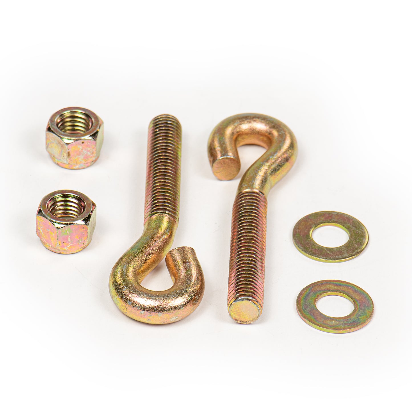REPLACES (4) BOSS PART MSC05056 EYE BOLT,5/8"-11X4-1/4"(TO CENTER),YELLOW ZINC-