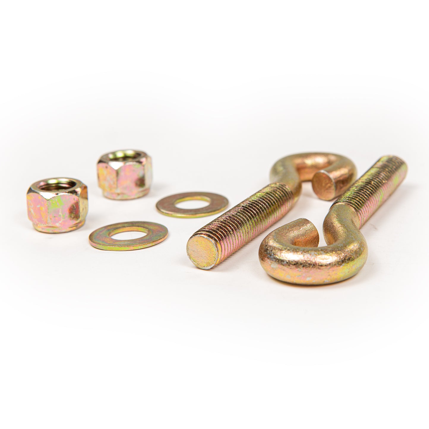REPLACES (4) BOSS PART MSC05056 EYE BOLT,5/8"-11X4-1/4"(TO CENTER),YELLOW ZINC-