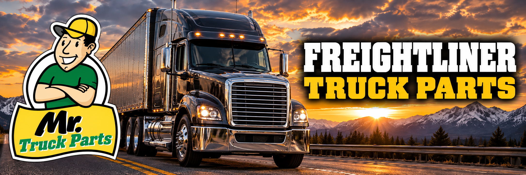 Freightliner replacement truck parts from Mr. Truck Parts