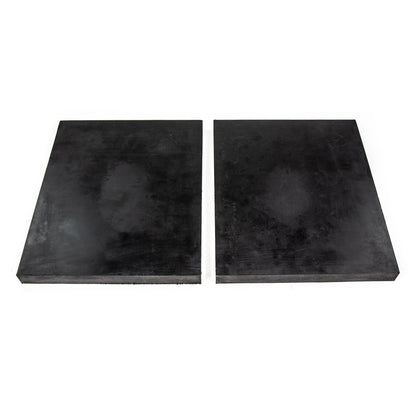 REPLACES (2) PW22 PRO WINGS RUBBER EDGES (0020500 & 20500) WITH SNOW 1" X 10" X 12" PLOW BLADE