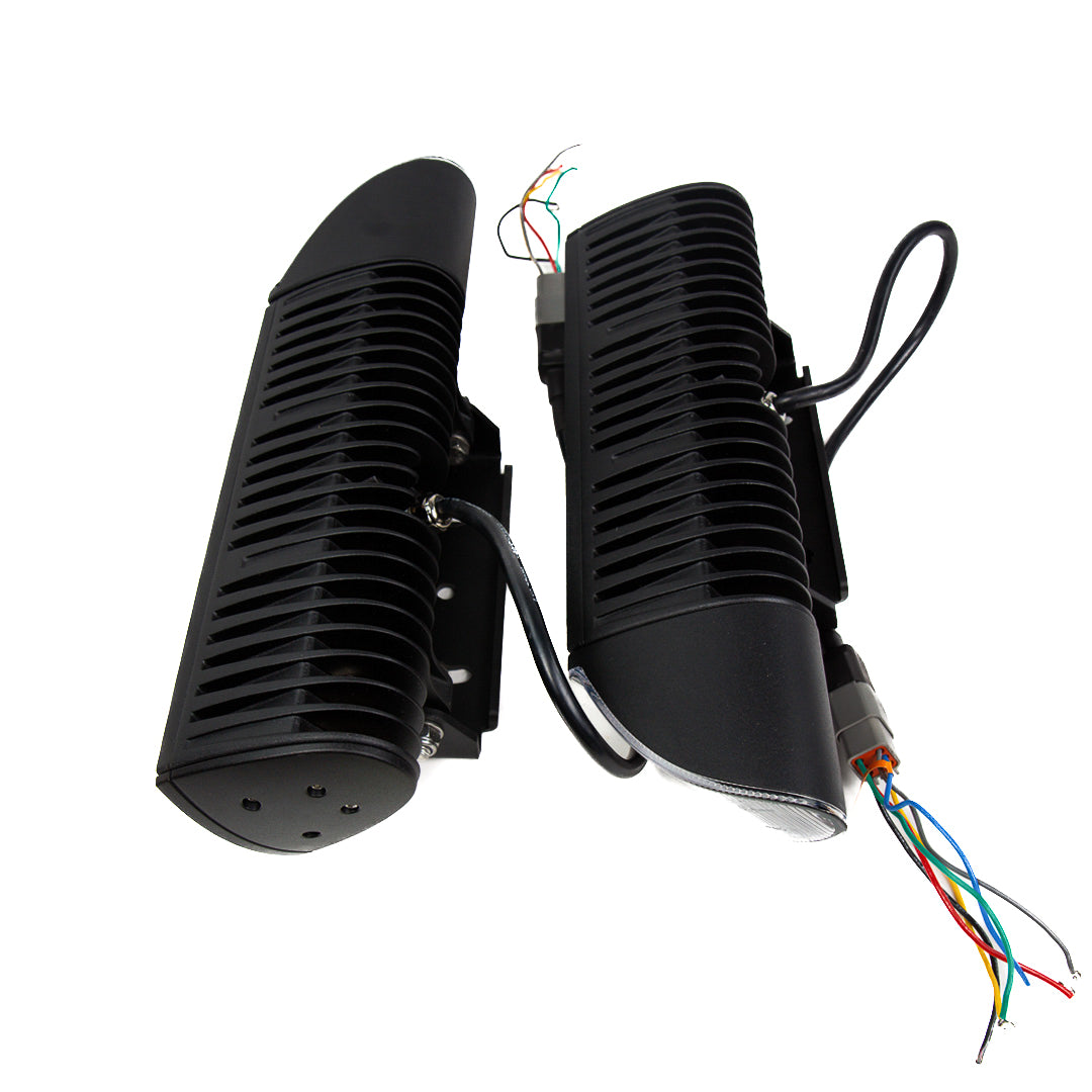 MR. SNOWPLOW REPLACES BUYERS 1312100 UNIVERSAL HEATED LED PLOW LIGHTS BOSS WESTERN SNOW DOGG