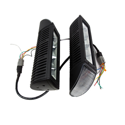 OEM EQUIVALENT BUYERS 1312100 UNIVERSAL HEATED LED PLOW LIGHTS BOSS WESTERN SNOW DOGG