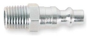 MR. TRUCK PARTS 1/4" BODY x 1/4" MALE NPT STEEL INDUSTRIAL INTERCHANGE QUICK DISCONNECT AIR LINE PLUG (5 PACK)