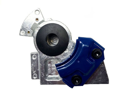 MR. TRUCK PARTS (2 PACK) BLUE 3/8" BOTTOM GLADHAND SERVICE PORT, FEMALE PIPE THREAD, REPLACES PHILLIPS 12-136