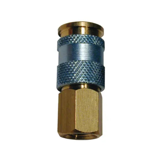MR. TRUCK PARTS BRASS 1/4" NPT FEMALE HIGH-FLOW COUPLER (2 PACK)