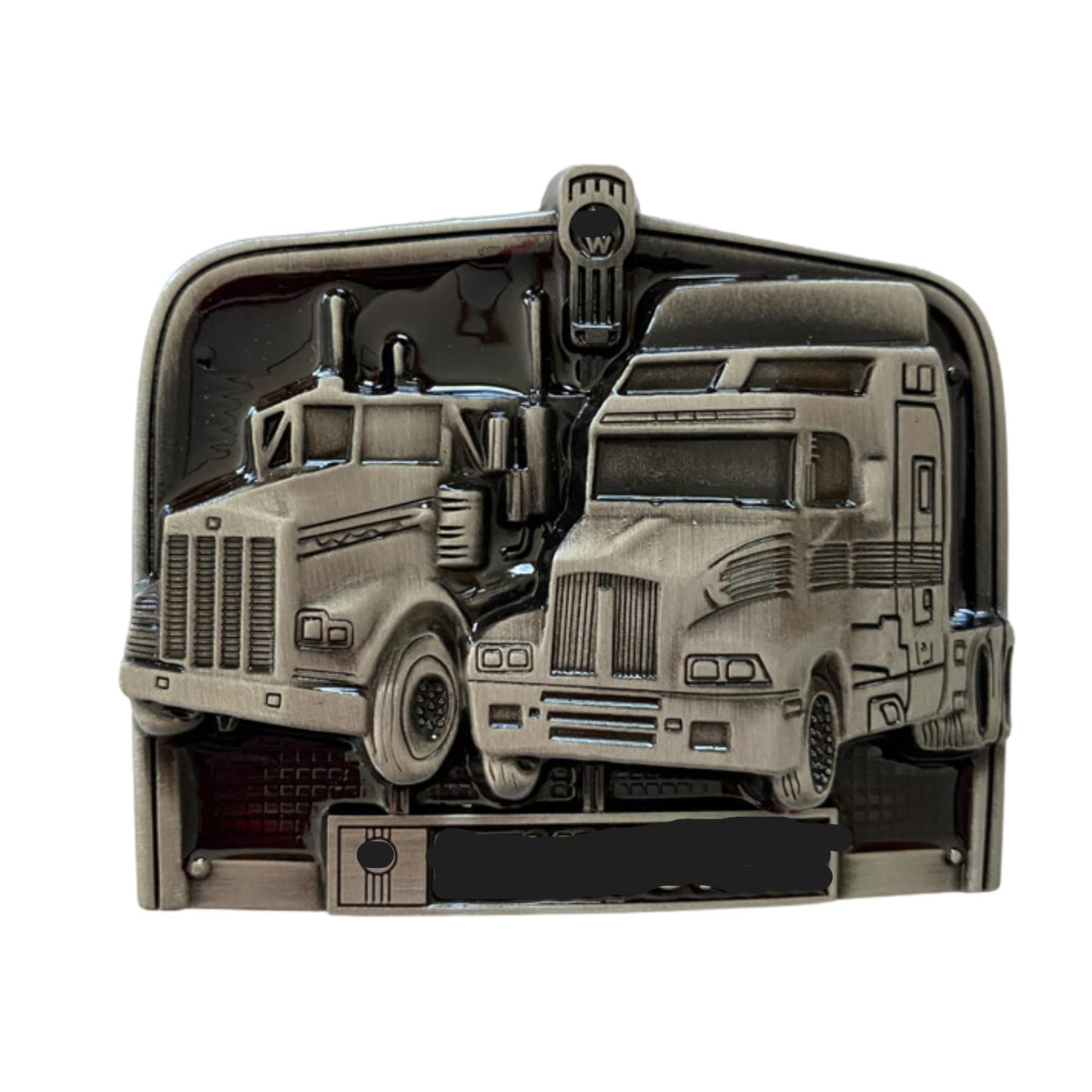 MR. TRUCK PARTS REPLACES KENWORTH BELT BUCKLE 3D TRUCK DESIGN BLACK