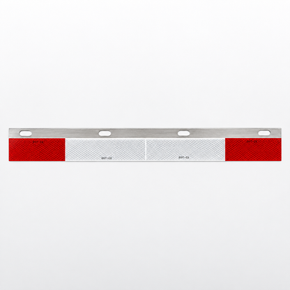 MR. TRUCK PARTS REPLACES RT25 - 24" STRAIGHT CONSPICUITY STRIP PAIR, REFLECTIVE MUD FLAP