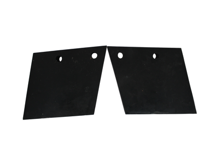 QTY. 2 REPLACES WESTERN MVP PLUS 44508  FISHER XTREME V POLY RUBBER CUTTING EDGES WING