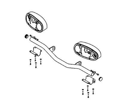 REPLACES BUYERS 1312100 LED PLOW LIGHTS HEATED LED PLOW LIGHTS 11 PIN WIRING HARNESSES