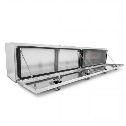 MR. TRUCK PARTS 18"X16"X96" DIAMOND TREAD ALUMINUM TOPSIDER TRUCK BOX REPLACES BUYERS 1701568